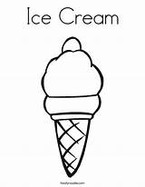 Coloring Ice Cream Cone Snow Sunday Worksheet Clipart Today Clip Outline Library Twistynoodle Cursive Draw Built California Usa Login Favorites sketch template