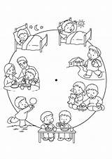 Della Ruota Giornata Activities Preschool Montessori Daily Scuola Worksheets sketch template