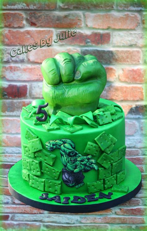 hulk cake cakecentralcom