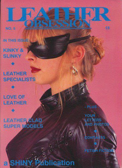Leather Obsession Issue 5 Adult Magazine World Vintage