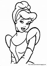 Cinderella Coloring Pages Sheets Printable sketch template