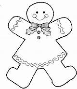 Coloring Pages Gingerbread Azcoloring Boy sketch template