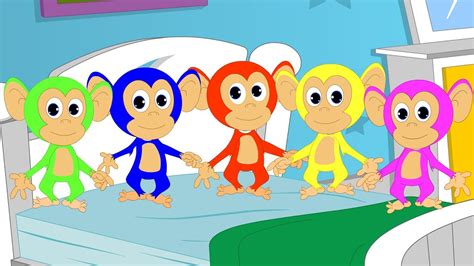 monkey nursery rhyme kids songs rhyme youtube