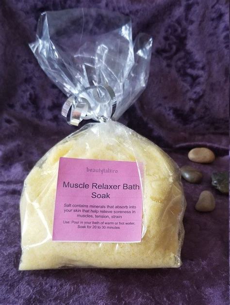 muscle relaxer bath soak etsy muscle relaxer relaxer