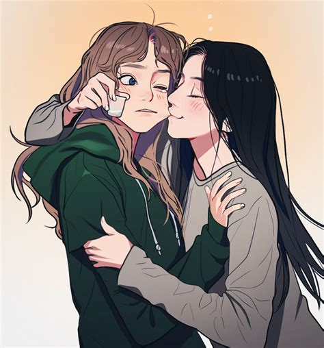 최배송 On Twitter Yuri Anime Girls Yuri Manga Lesbian Art