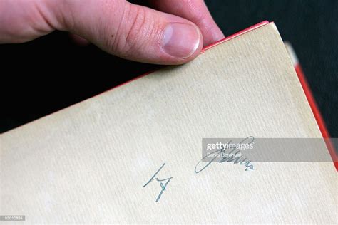 a signed copy of adolph hitler s mein kampf is displayed on june 2