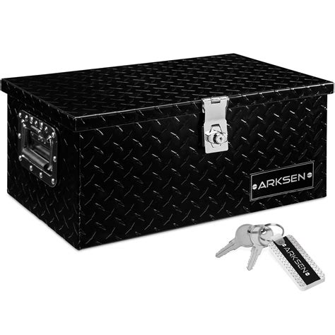 arksen  aluminum diamond plate tool box chest box pick  truck bed