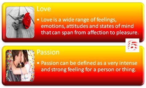 Difference Between Love And Passion Compare The Difference Between