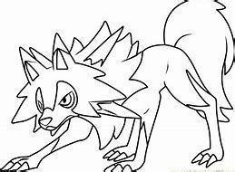 pokemon sun  moon coloring pages bing images moon coloring pages