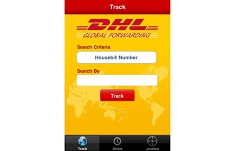 dhl launches shipment tracking app