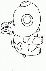 Pokemon Hippopotas Po sketch template