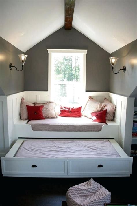 amazing  comfy built  window seats seat bed bay bedroom space saving bedroom trundle bed