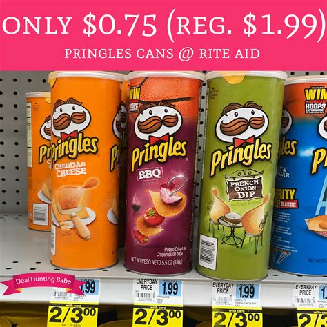 regular  pringles cans  rite aid deal hunting babe
