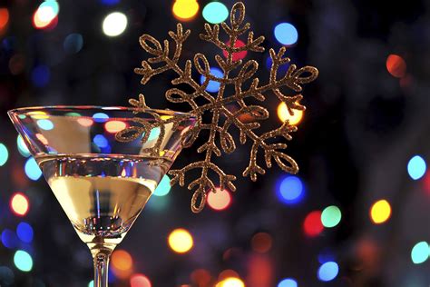 festive martinis  christmas parties