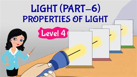 properties  light  kids grade   science tutway youtube