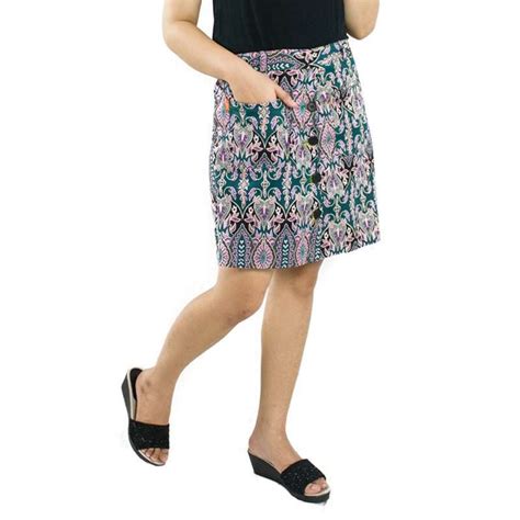Promo Miracle Shop Rok Celana Wafia Hotpants Motif Wanita Diskon 50 Di