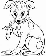 Coloring Pages Dog Realistic sketch template