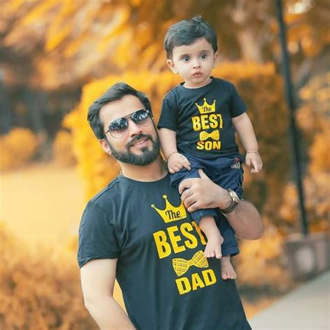 best dad and son matching tshirt bonorganik
