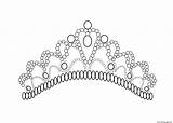 Crowns Krone Malvorlage Bubakids 4kids sketch template