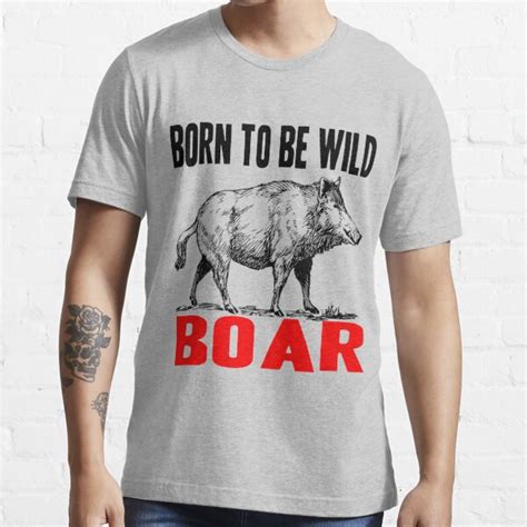 wild boar  shirt  impactees redbubble wild boar  shirts swine  shirts eurasian