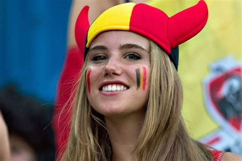 belgian girl gets modeling contract after world cup photos