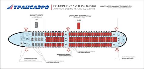 Transaero Russian Airlines Aircraft Seatmaps Airline Seating Maps And