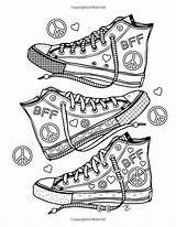 Girly Coloring Pages Stuff Girl Adult Adults Color Sheets Cute Dani Book Colouring Kids Colorable Totally Printable Kates Shoes Coloriage sketch template