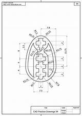 Drawing Autocad Mechanical Pdf Engineering Drawings Exercises Basic Symbols Getdrawings Isometric Technical Kitchen sketch template