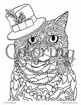 Shorthair British Cats Color Coloring sketch template
