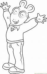 Arthur Coloring Pages Cartoon Results sketch template
