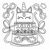 Birthday Coloringbook Coloringpage sketch template