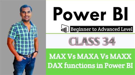 Max Vs Maxa Vs Maxx Dax Functions In Power Bi With Examples Power Bi
