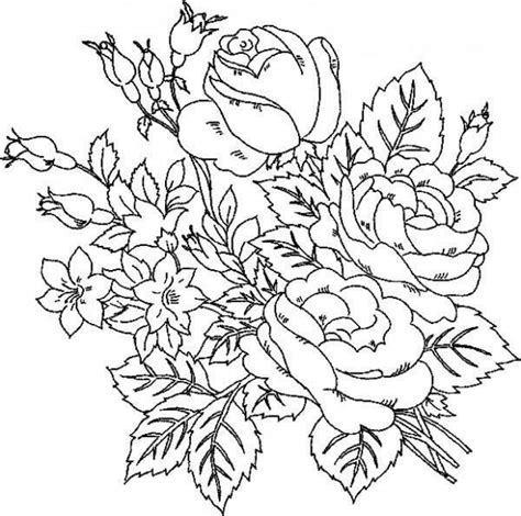 gambar printable rose coloring pages kids coolbkids adults roses