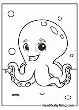 Octopus Octopuses Iheartcraftythings sketch template