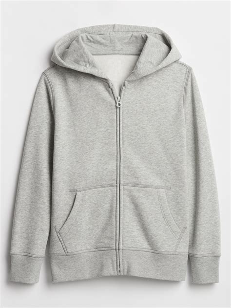 kids zip hoodie gap factory