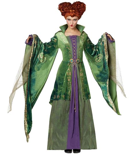 Adult Winifred Sanderson Costume Deluxe Hocus Pocus Halloween