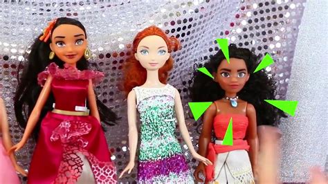 Barbie Bad Dress Up Moana And Disney Princess Elena Of