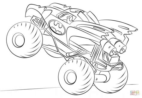 monster jam zombie coloring pages
