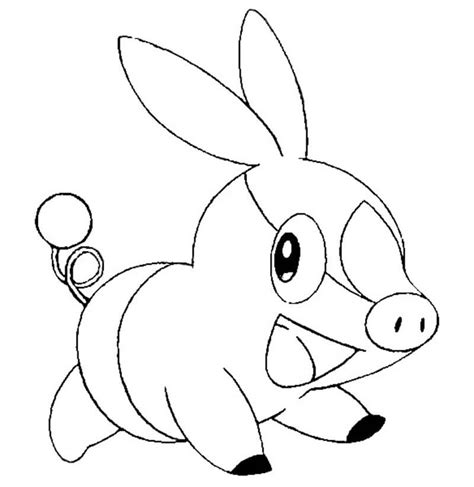 tepig coloring pages  printable coloring pages  kids