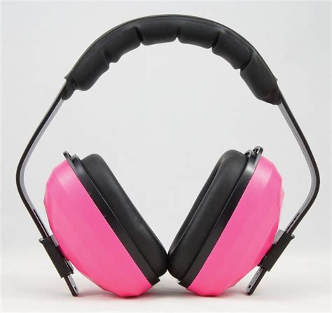 pink earmuffs workplace compliant hearing protection