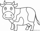 Cow Coloring4free Coloring Pages Printable Kids Related Posts sketch template