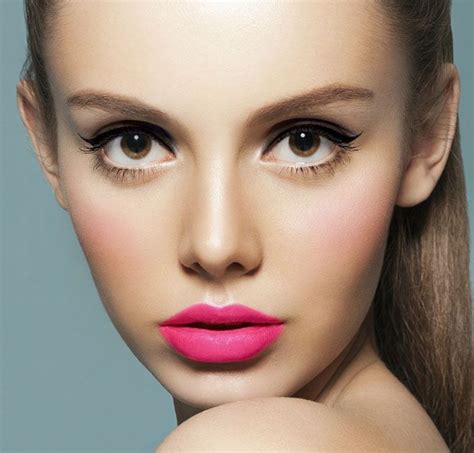 pretty pink lipstick makeup ideas  lovely women pretty designs