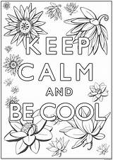 Coloring Cool Pages Calm Keep Colouring Adults Kids Color Print Adult Calming Flowers Just Justcolor Prints Lotus Background Info Trending sketch template