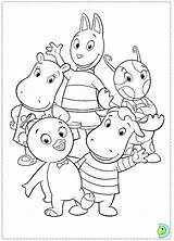 Backyardigans Coloring Pages Pablo Template Popular sketch template