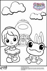 Squinkies Coloring Pages Template sketch template
