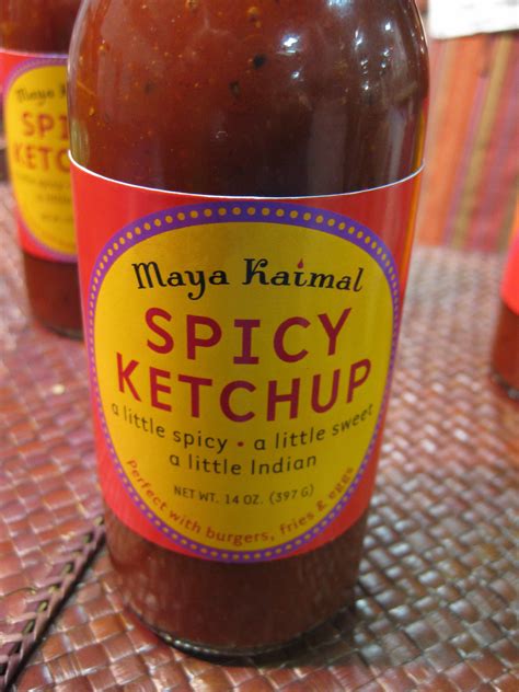 maya kaimal spicy ketchup partysugar s favorites from fancy foods