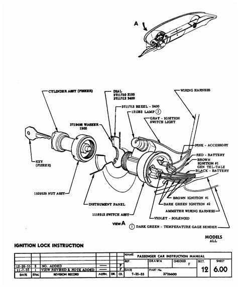 chevy ignition switch wiring