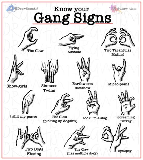 gang signs meme guy