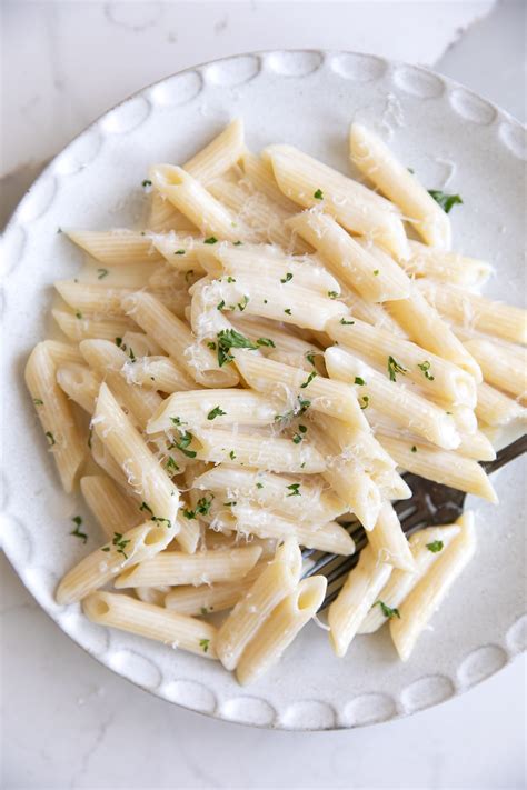creamy penne pasta recipe  forked spoon