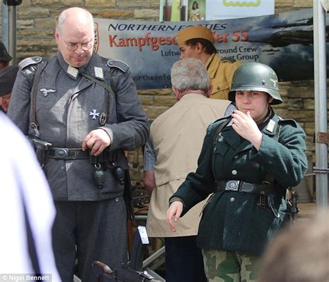 World War Two Event Marking 70th Anniversary Sees Visitors Dress As